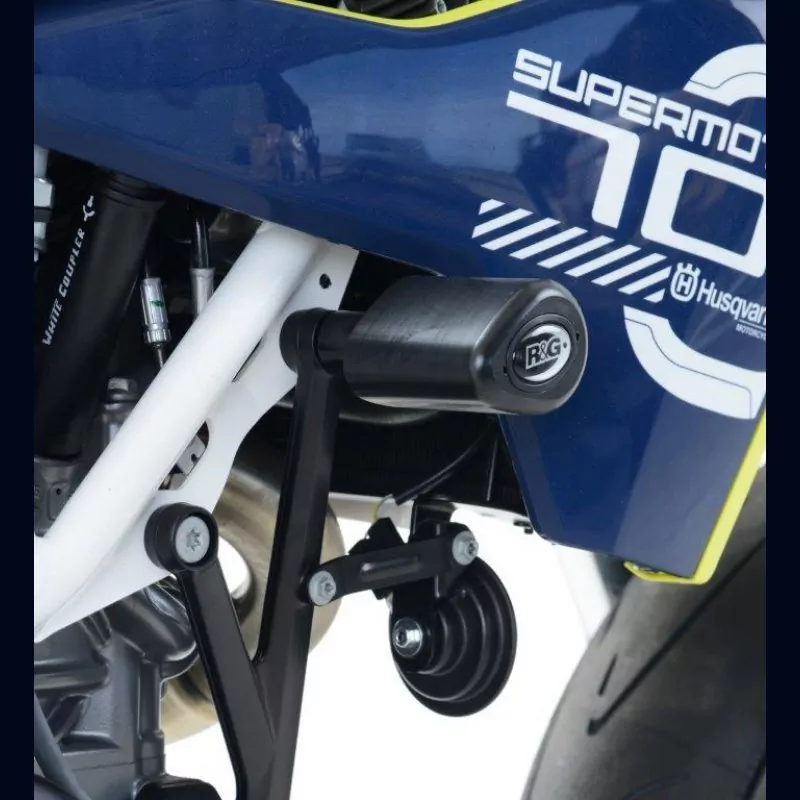 R&G Sturzpads "No Cut" Husqvarna 701 2015- / KTM 690 SMC-R 2019- / GasGas 700 2022-