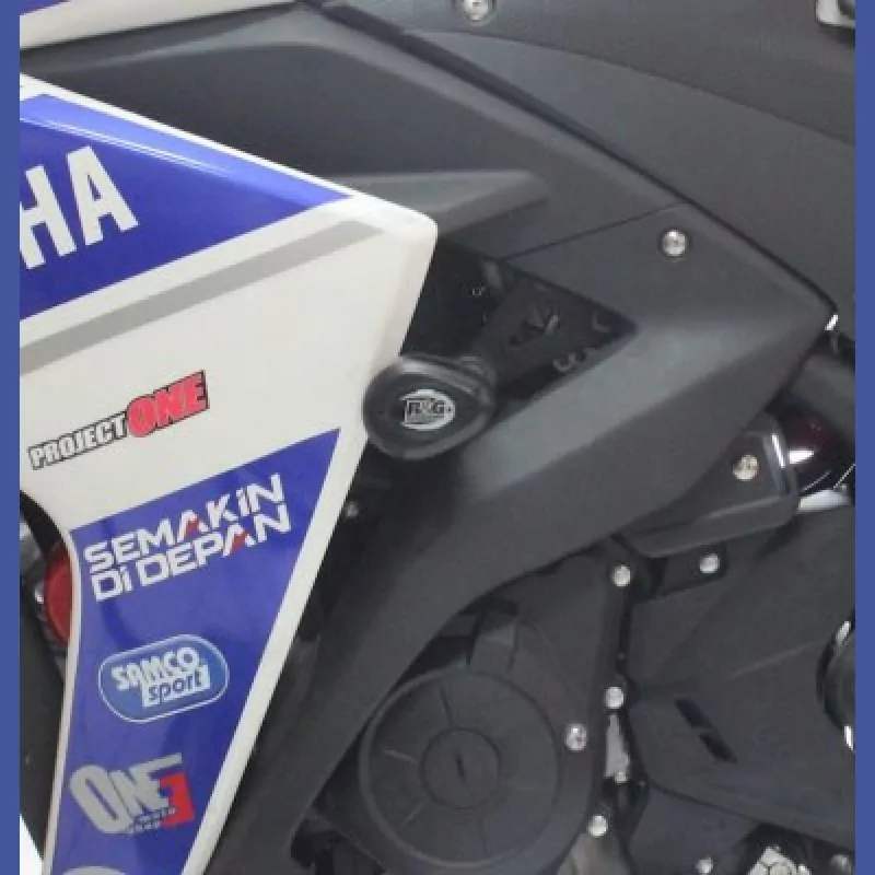 R&G Racing Sturzpads Set "No Cut" Yamaha YZF-R25 / YZF-R3 2014-