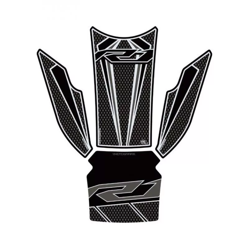Motografix Yamaha YZF R1 2015- 3D Gel Tank Pad Protector TY026KC