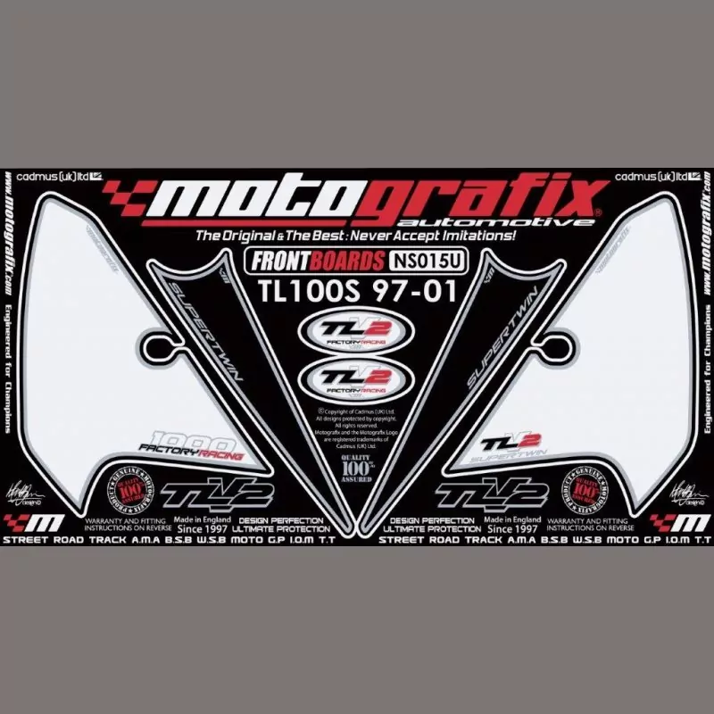 Motografix Steinschlagschutz vorn Suzuki TL 1000 S NS015U