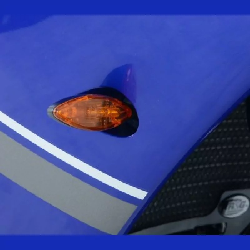 R&G Racing Blinker Adapter Set vorn Yamaha YZF R1 2013-2014