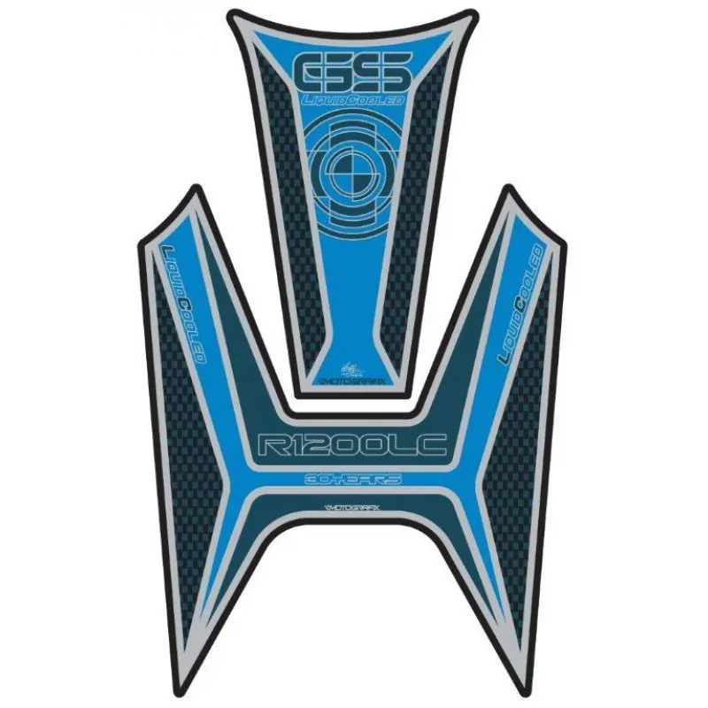 BMW R 1200 GS LC Motografix 3D Gel Tank Pad Protector TB017BC