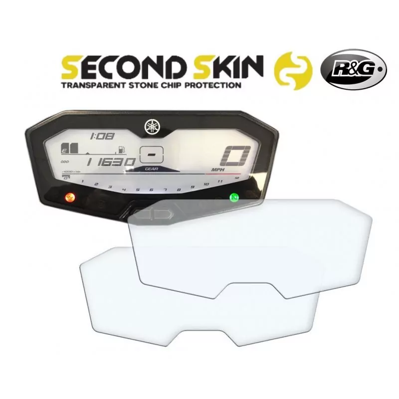 R&G Dashboard 2er Displayschutzfolien Yamaha MT-07 2014-2020 / Tracer 700 2016-2019