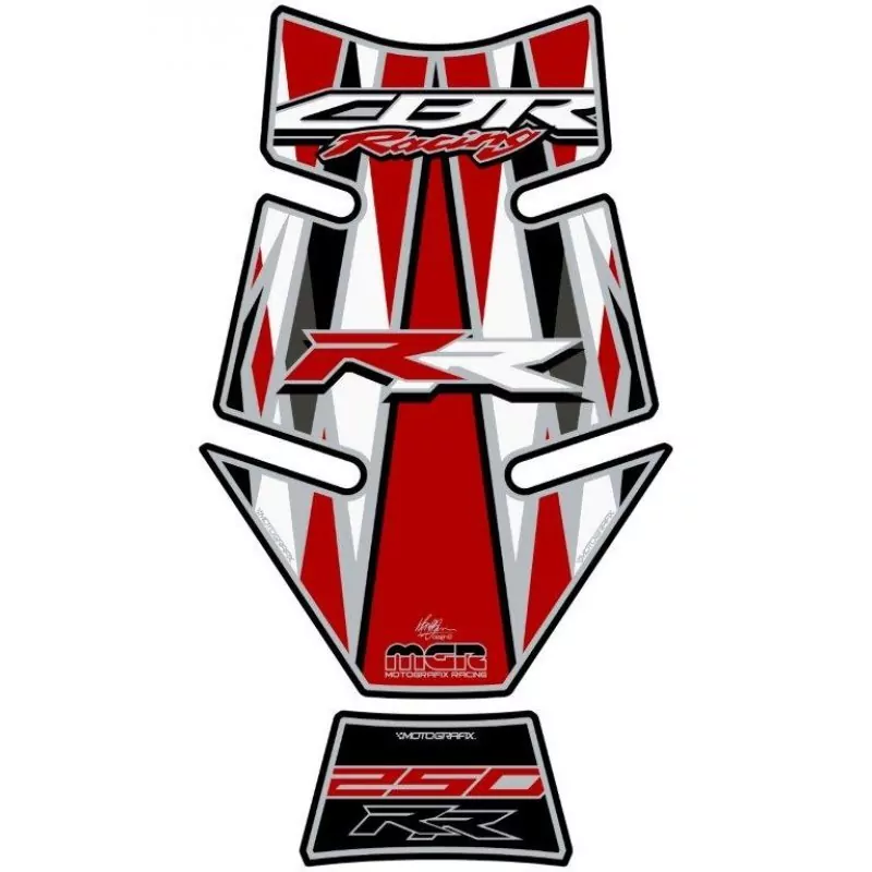 Honda CBR 250 RR Motografix 3D Gel Tank Pad Protector TH027RWS