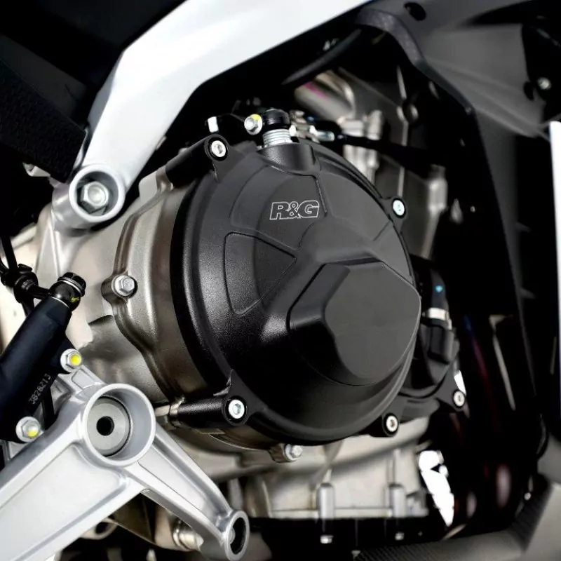 R&G FIM PRO Aluminium Motor Protektor Set Aprilia RS 660 | Tuono 660 2021-2024