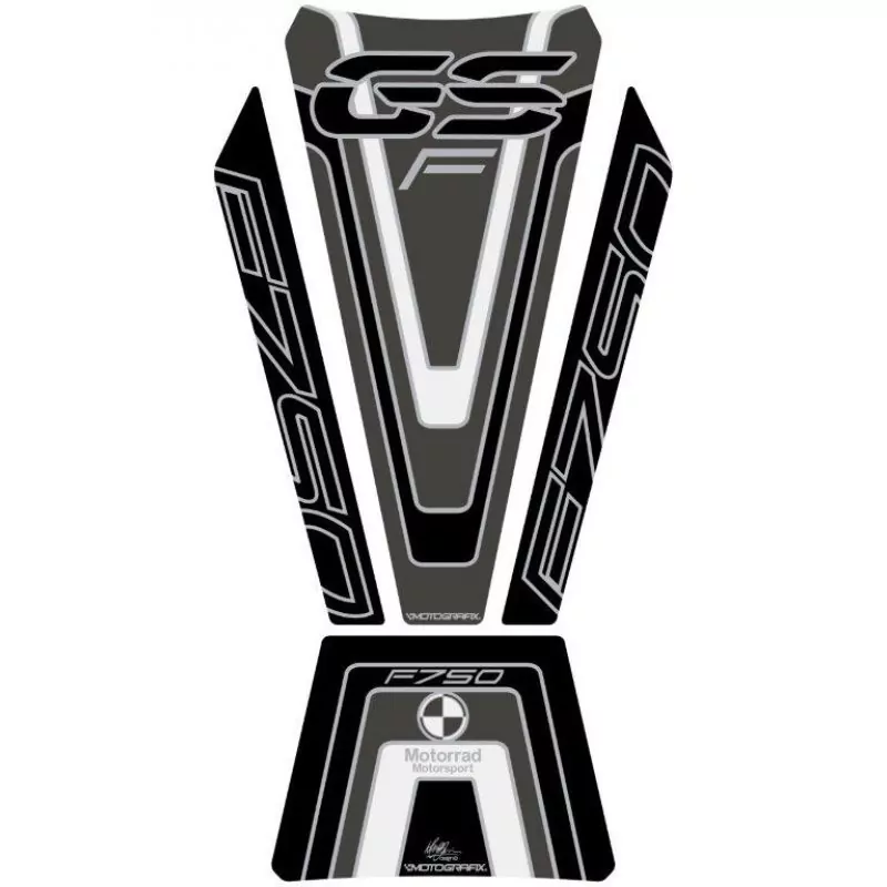 BMW F 750 GS 2018- Motografix 3D Gel Tank Pad Protector TB042EK