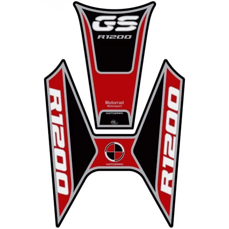 BMW R 1200 GS 2013- Motografix 3D Gel Tank Pad Protector TB035WKR