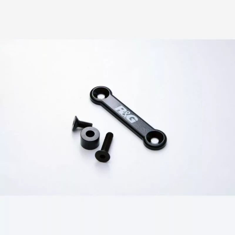 R&G Racing Auspuffhalter Set BLACK Suzuki SV 650 / SV 650 X 2020-