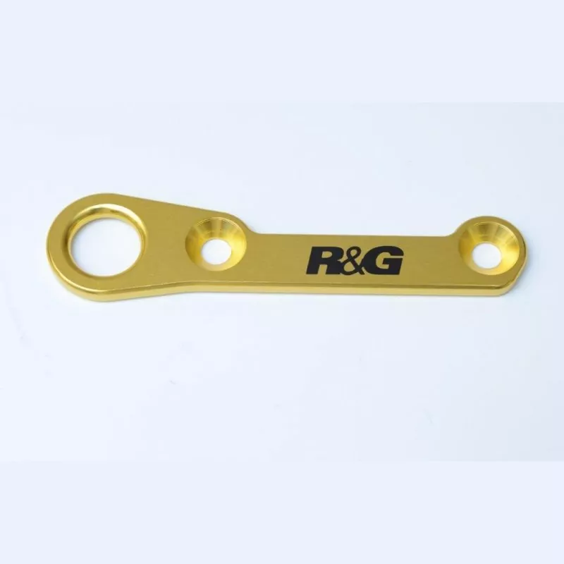 R&G Transporthaken Paar "Gold" Honda CBR 500 R 2016- / CB 500 F 2019- / CB 500 X 2013- / Yamaha MT-125 2020-
