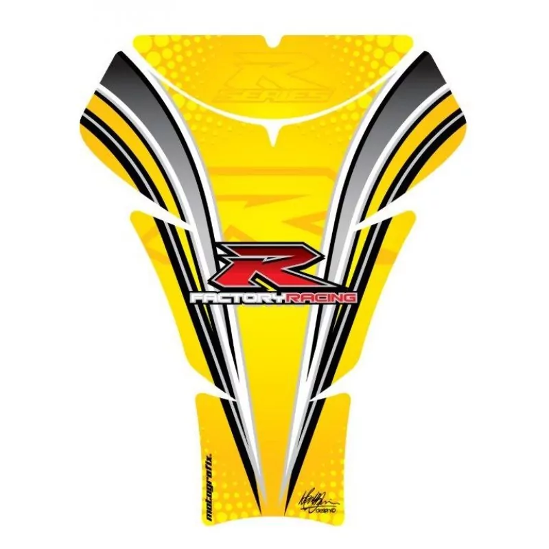 Motografix Suzuki GSX-R 600 750 1000 3D Gel Tank Pad Protector TS020Y