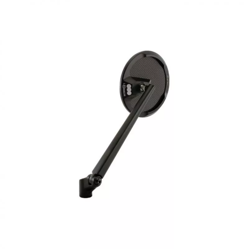 Lightech Aluminium Lenkerenden Spiegel Paar Carbon  (M10x1,25) (2 rechte + 1 linker Stift)