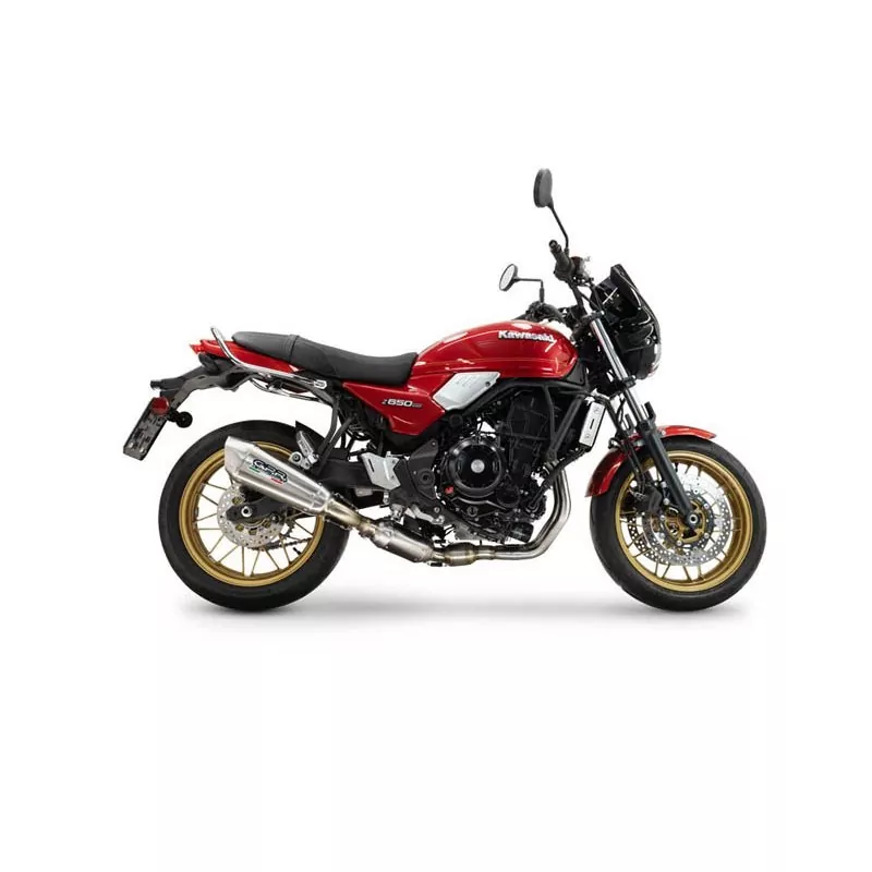 Kawasaki Z 650 RS 2024-2025, GP-Revo Titanium, Homologated silencer for noise including full line,db killer and catalyst complia