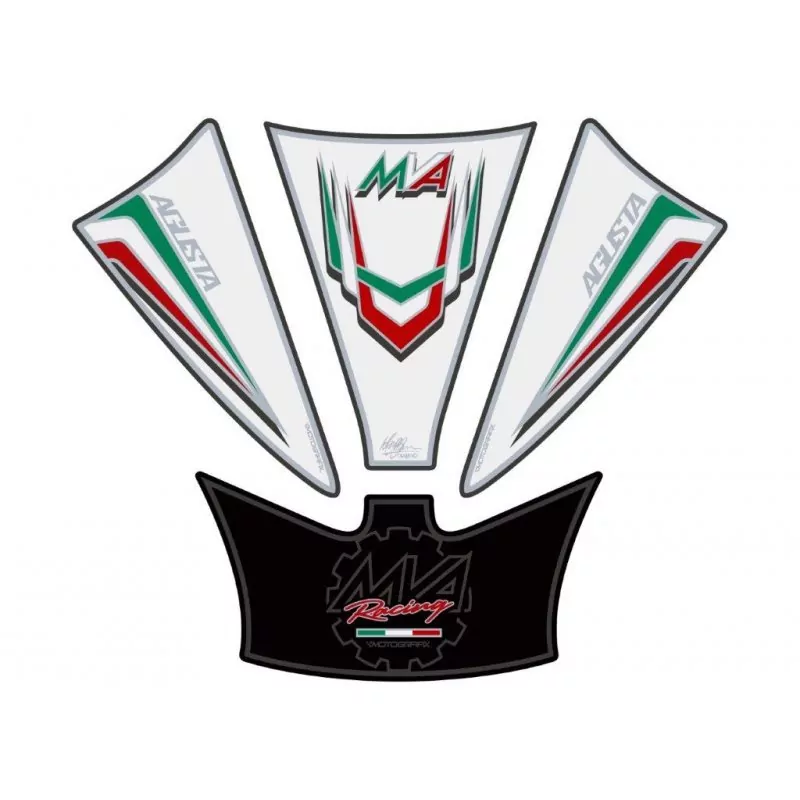 Motografix MV Agusta F3 675 / 800 3D Gel Tank Pad Protector TM003WS