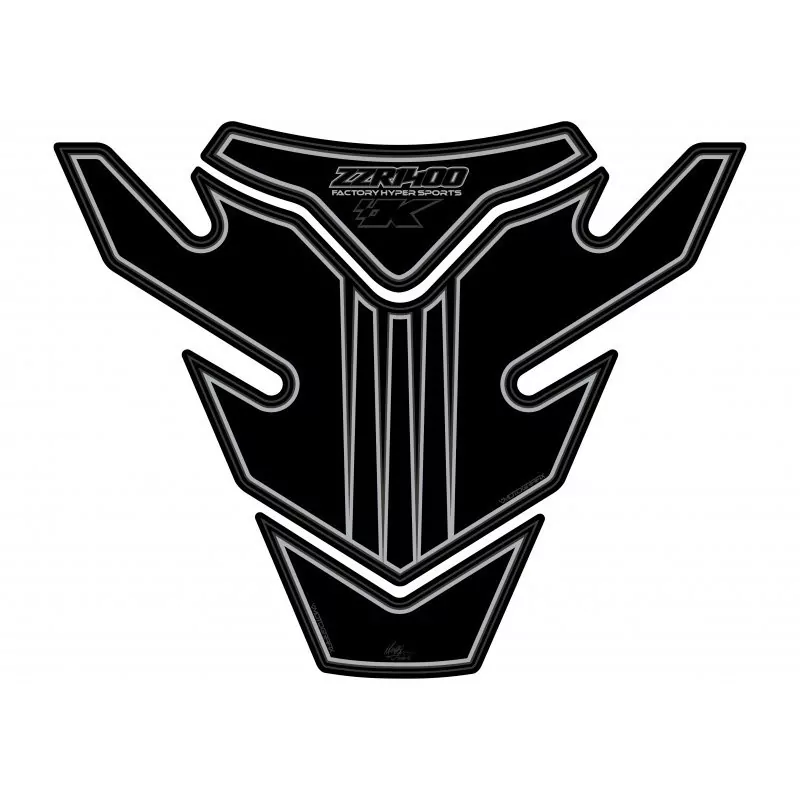 Kawasaki ZZR 1400 Motografix 3D Gel Tank Pad Protector TK020K