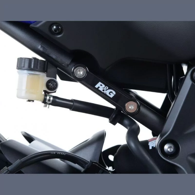 R&G hintere Fußrastenabdeckung Set Yamaha Tracer 700 2016- / Tracer 7 / GT 2021-