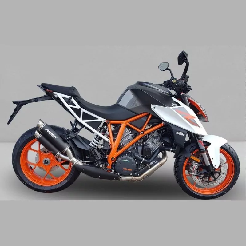 Bodis GPX 2 schwarz Endschalldämpfer KTM Super Duke 1290 R 2017-2019