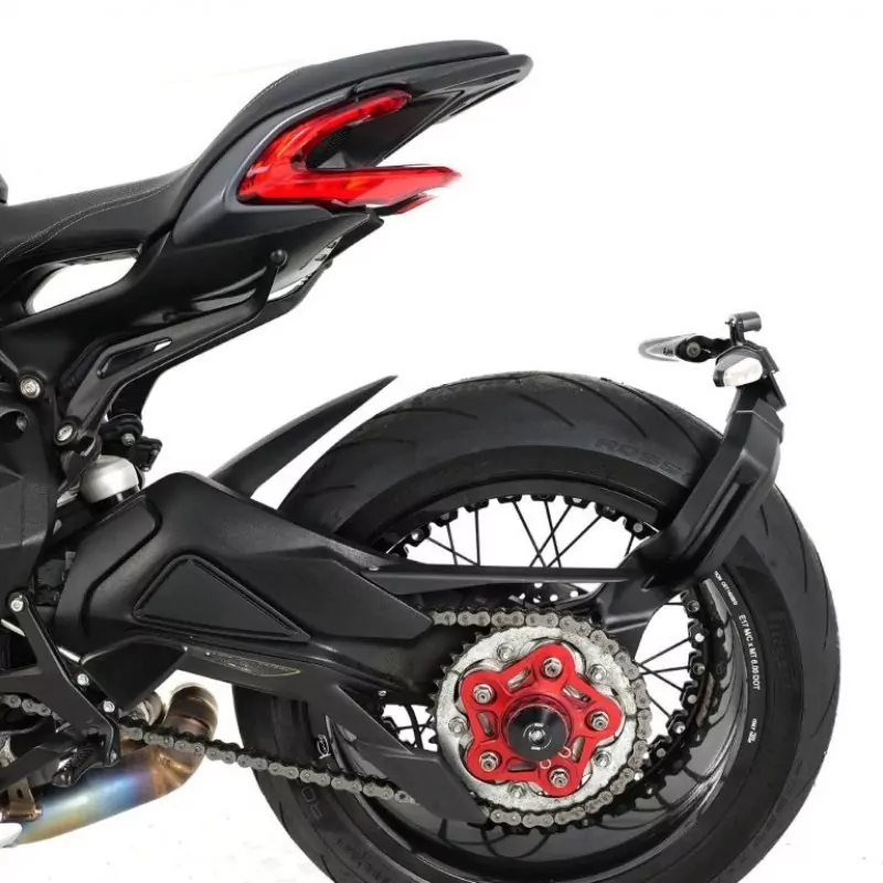 R&G Premium Kennzeichenhalter MV Agusta Superveloce 800 / Brutale 1000 RR / ORO / Rush / Turismo Veloce 2020-