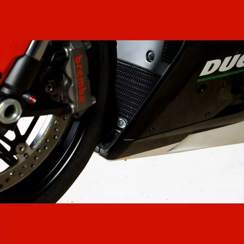 R&G Racing Kühlergitter Set Wasser & Öl Ducati 848 1098 1198