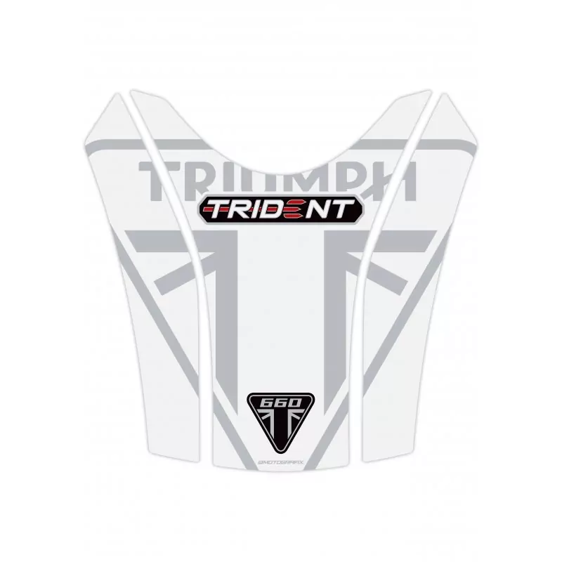 Triumph 2021 TRIDENT 660 3D Gel Motografix Tank Pad Protector TT048WS