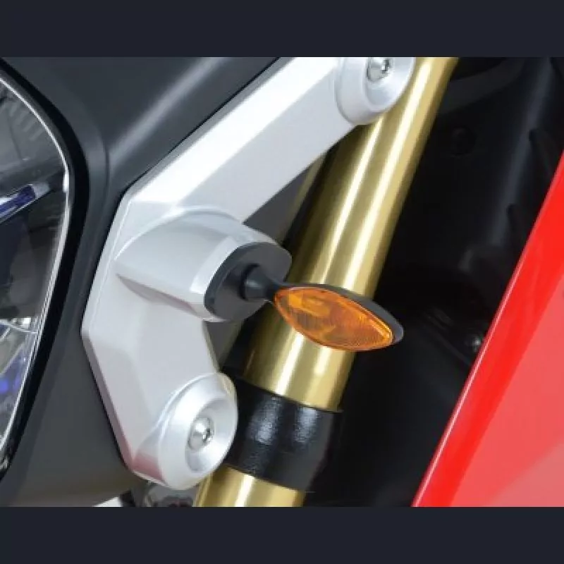 R&G Micro Blinker Adapter Set vorn Honda CBR 500 R 2013-2018 / Africa Twin Adventure Sports 2018-