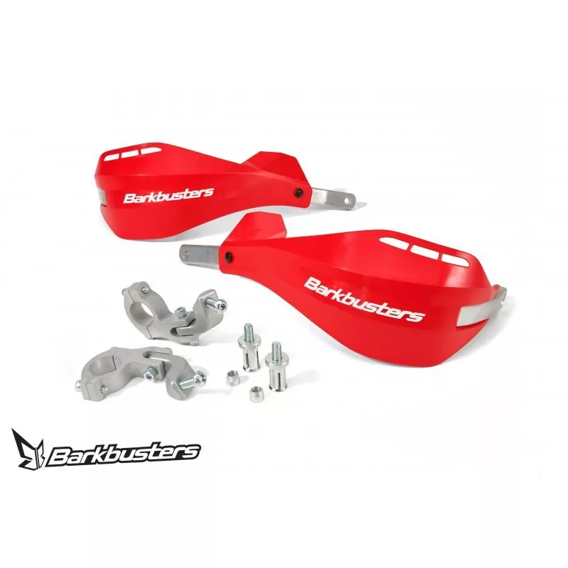 BarkBusters NEW EGO HandGuard Kit (Zwei-Punkt-Kegelhalterung) with Multi Fit Klemmen