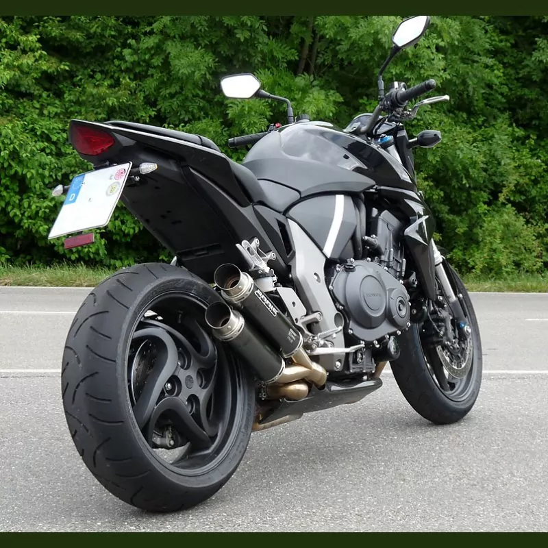 Bodis GPX 2 schwarz Endschalldämpfer Honda CB 1000 R 2008-2016