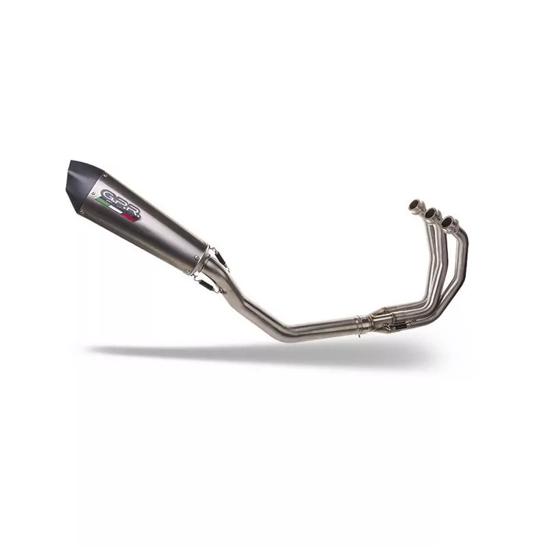 GPR Exhaust für Triumph Daytona 660 2023-2025, New Grand Prix Evo Titanium, Racing full system exhaust, including removable db k
