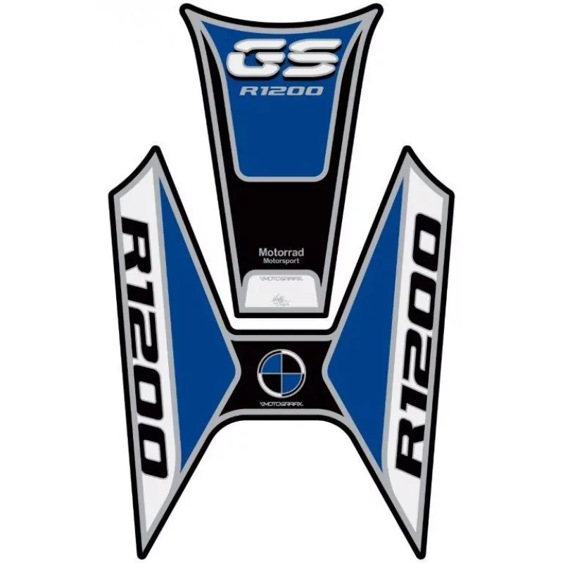 BMW R 1200 GS 2013- Motografix 3D Gel Tank Pad Protector TB035BWK