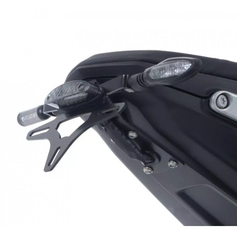 R&G Premium Kennzeichenhalter mit Hitzeschutz für Blinker KTM Duke 790 2018- / Duke 890 R 2020-