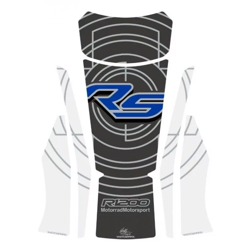 BMW R 1200 RS Motografix 3D Gel Tank Pad Protector TB025EW