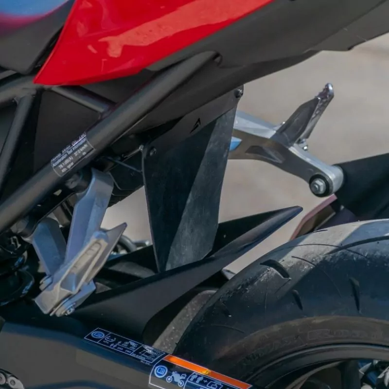 Pyramid Federbein Schutz Platte Schwarz Matt Honda CB 1000 Hornet | SP 2024-