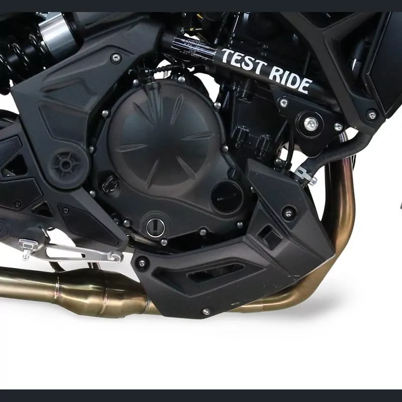 GPR Exhaust für Kawasaki Ninja 650 2023-2025, GP-Revo Black Titanium, Racing full exhaust system including removable db killer