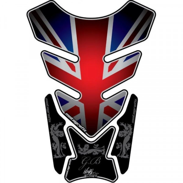 Motografix Great Britain - Union Jack 3D Gel Tank Pad Protector ST087