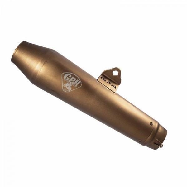 GPR Exhaust Ultracone Bronze Cafè Racer Schalldämpfer passend für BMW R 80 R / RS 1982–1984