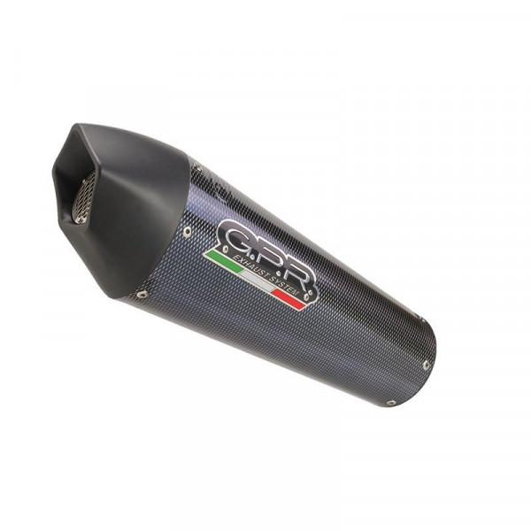 Yamaha Yzf R1/R1-M 2020-2023, GP Evo4 Poppy, Homologated legal slip-on exhaust including removable d