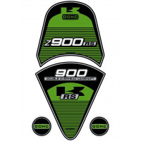 Motografix 3D Gel Tank Pad passend für Kawasaki Z900RS Motografix 3D Gel Tank Pad passend für Kawasaki Z900RS