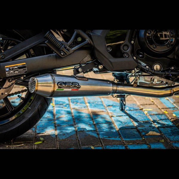 Kawasaki Vulcan 650 S 2014-2016, Ultracone, Homologated legal full system exhaust, including removab