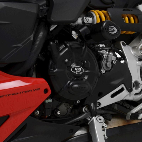 R&G Strong Race Motordeckel Protektor Set passend für Ducati Streetfighter V2