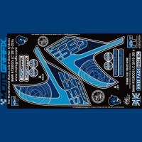 Motografix Tankschutz Knie Pads passend für BMW R1200 GS 2013-2016 Motografix Tankschutz Knie Pads passend für BMW R1200 GS 2013-2016