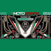 Motografix Steinschlagschutz vorn passend für Aprilia Tuono V4 2011-2014 Motografix Steinschlagschutz vorn passend für Aprilia Tuono V4 2011-2014