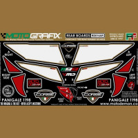 Motografix Steinschlagschutz hinten passend für Ducati 899 / 1199 Panigale Motografix Steinschlagschutz hinten passend für Ducati 899 / 1199 Panigale