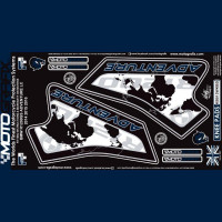 Motografix Tankschutz Knie Pads passend für BMW R1200 GS Adventure 2014- Motografix Tankschutz Knie Pads passend für BMW R1200 GS Adventure 2014-