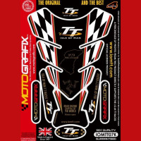 Motografix Isle Of Man TT Races 3D Gel Tankpad Protector IOMTT07K Motografix Isle Of Man TT Races 3D Gel Tankpad Protector IOMTT07K