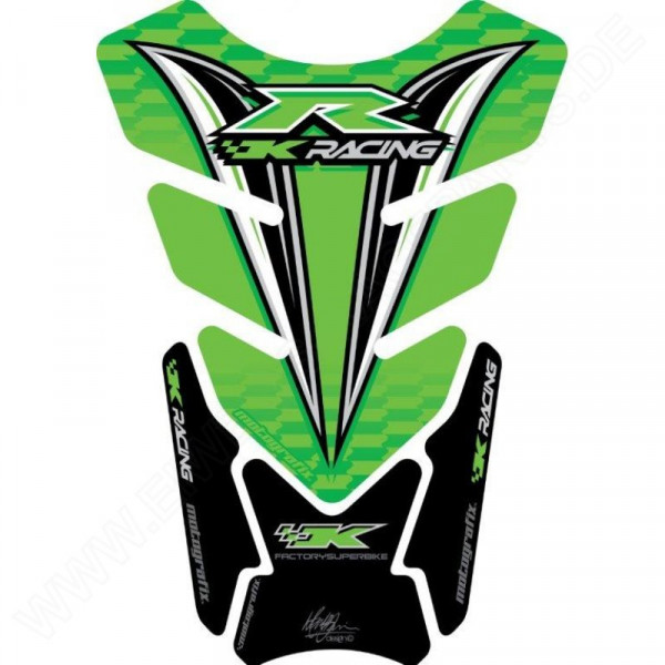 Motografix Kawasaki ZX- 6 / 7 / 10 R 3D Gel Quad Tank Pad Protector TK012G