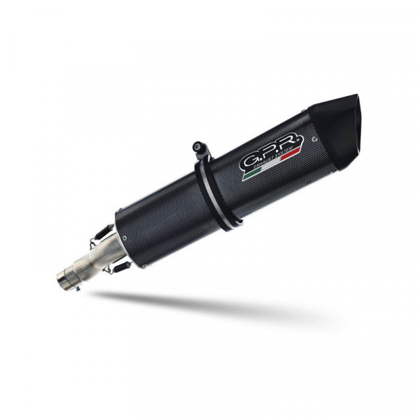 Husqvarna TE 610 E - SM 610 2007-2009, Furore Poppy, Homologated legal slip-on exhaust including re
