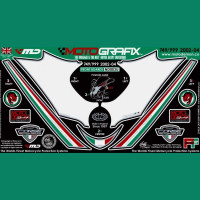 Motografix Steinschlagschutz vorn passend für Ducati 749 / 999 2002-2004 Motografix Steinschlagschutz vorn passend für Ducati 749 / 999 2002-2004