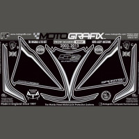 Motografix Steinschlagschutz vorn passend für Suzuki SV 650 / 1000 2003-2013 Motografix Steinschlagschutz vorn passend für Suzuki SV 650 / 1000 2003-2013