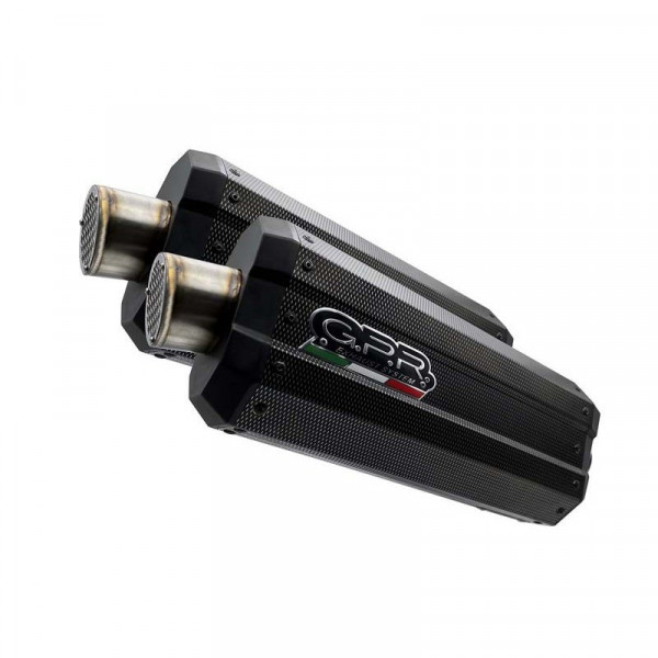 GPR DUNE Poppy Slip-On Auspuff passend für BMW K 1600 GT 2010–2016