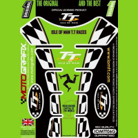 Motografix Isle Of Man TT Races Official Licensed 3D Gel Tank Pad Protector IOMTT06G Motografix Isle Of Man TT Races Official Licensed 3D Gel Tank Pad Protector IOMTT06G