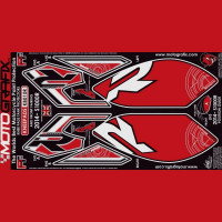 Motografix Front- & Tankschutz Knie Pads passend für BMW S 1000 R 2014-2016 Motografix Front- & Tankschutz Knie Pads passend für BMW S 1000 R 2014-2016